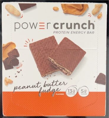 Bionutritional research group peanut butter fudge bars front packaging