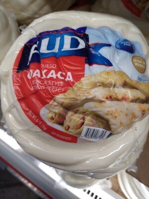 Queso OAXACA Mexican Style String Cheese front packaging