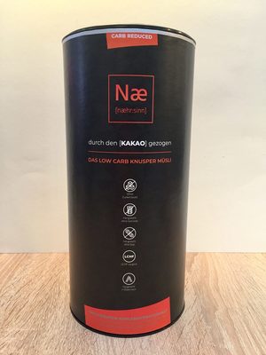 durch den [KAKAO] gezogen - Das Low Carb Knusper Müsli front packaging
