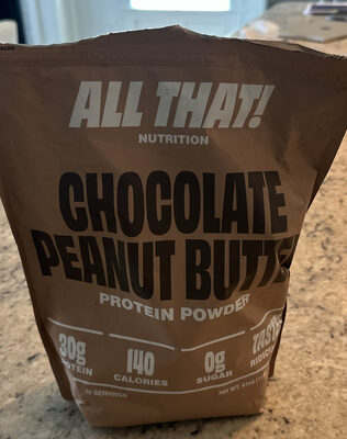 Chocolate Peanut Butter Protein Powder