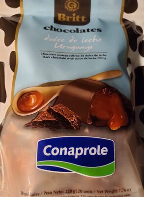 chocolates rellenos de dulce de leche