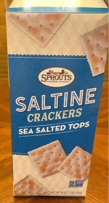 Saltine Crackers front packaging
