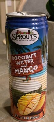 Coconut water with mango