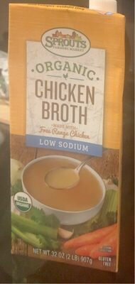 Organic chicken broth