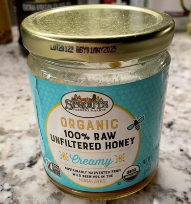 100% Organic Raw Unfiltered Hiney