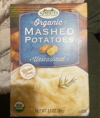 Organic Mashed Potatoes unseasoned