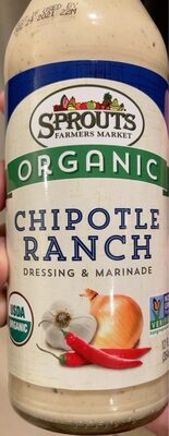 Organic Chipotle Ranch Dressing & Marinade