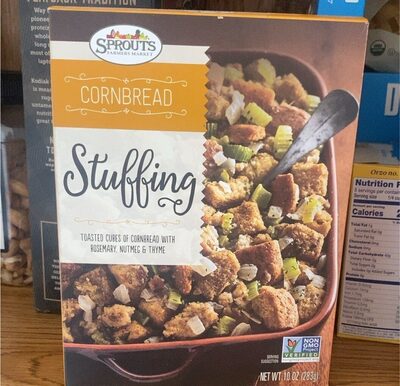 Cornbread Stuffing front packaging