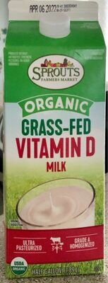 Organic Grass Fed Milk