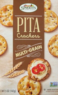 Pita Crackers Multi-Grain