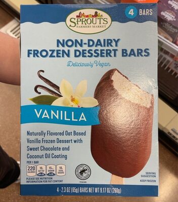 Non-Dairy Frozen Dessert Bars