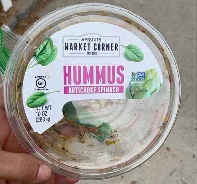 Artichoke Spinach Hummus