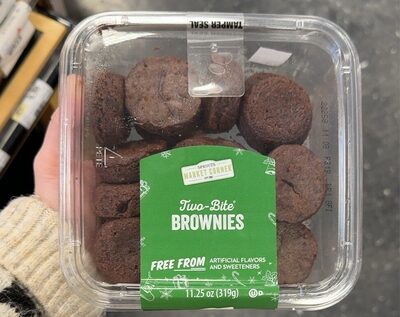 Two bite brownies front packaging