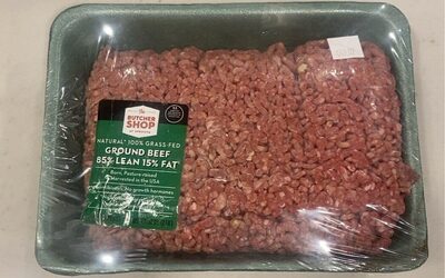 Natural 100% grass-fed ground beef
