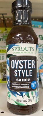 Oyster Style Sauce