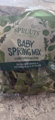 BABY SPRING MIX front packaging