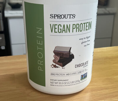 Sprouts Vegan Protein Chocolate