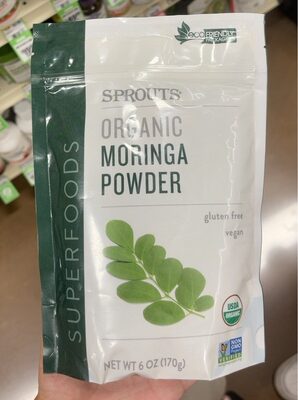 organic moringa powder