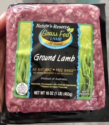Ground Grass-Fed Lamb