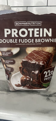 Protein Double Fudge Brownie