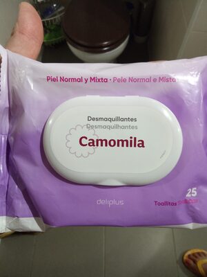 Toallitas desmaquillantes camomila