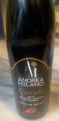 Cream with balsamic vinegar of Modena front packaging
