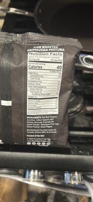 Fire Roasted Primavera Mistura nutrition facts table
