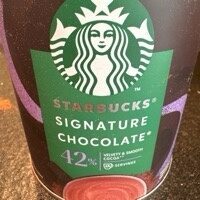 starbuks chocolate front packaging