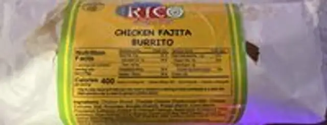 Chicken Fajita Burrito