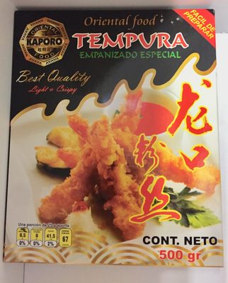 TEMPURA front packaging