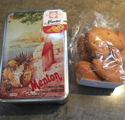 Coffret Sucre Garni de Navettes de Provence