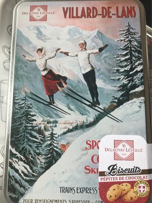 Biscuits pepitte de chocolat front packaging