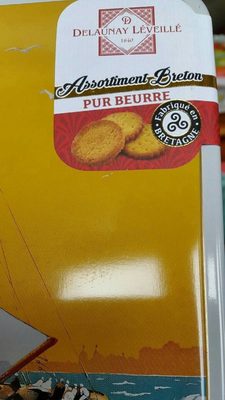 Galettes Delaunay Léveillé front packaging