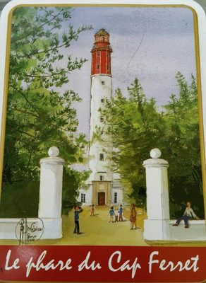 Petit coffret garni de biscuits fond Pur beurre front packaging