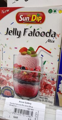 Jelly falooda front packaging