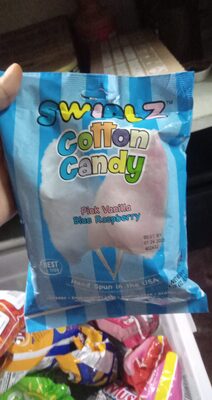 Swirls cotton candy