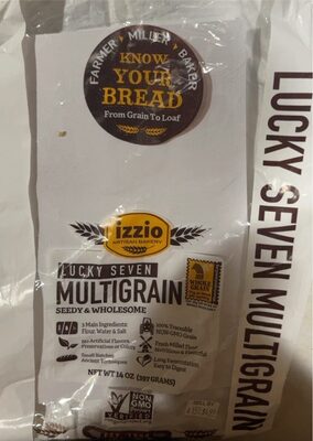 Lucky 7 Multigrain front packaging