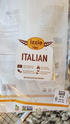 Italian Bread front packaging