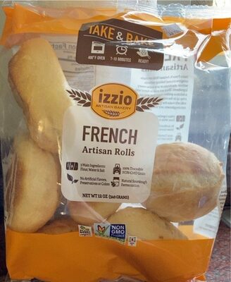 French Artisan Rolls front packaging