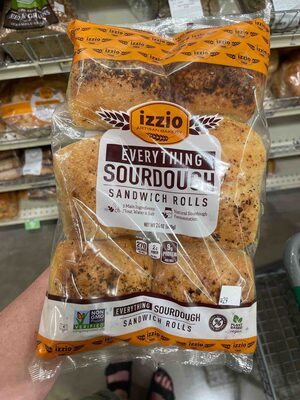 Everything Sourdough Sandwich Rolls