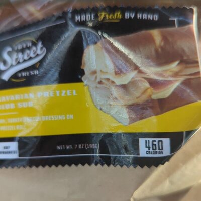 Bavarian Pretzel Sub No Condiments