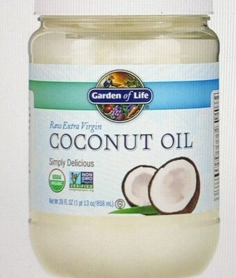 Raw Extra Virgin Coconut Oil front packaging