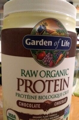 Protéine de cacao biologique front packaging