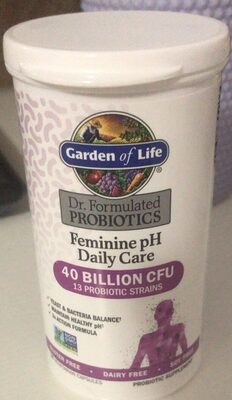 Dr. Formulated Probiotics Feminine pH Daily Care