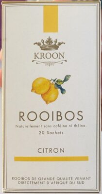 Rooibos Citron front packaging