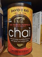 Red Panda Pumpkin Chai