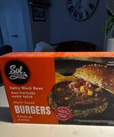 Spicy Black Bean Burger