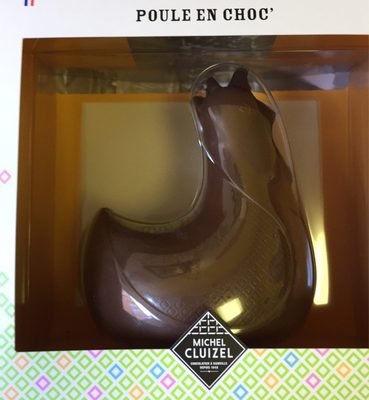 Poule en Choc' front packaging