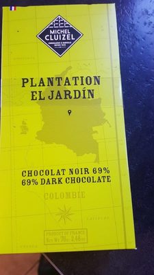 Chocolat noir 69% front packaging