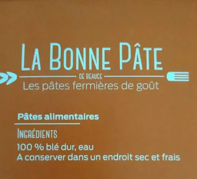 Macaroni ingredients label